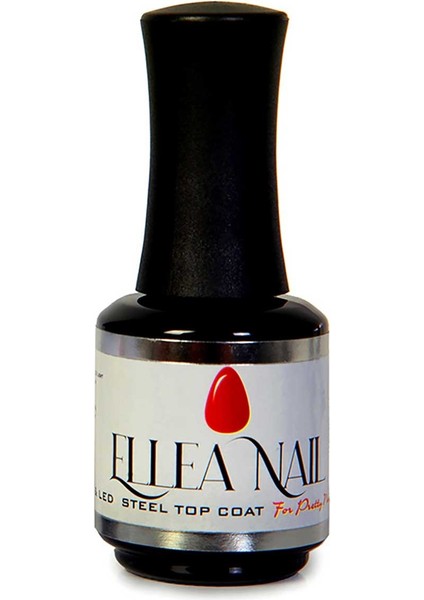 Ellea Naıl Steel Top Coat Gel 15 ml Kalıcı Oje