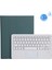 Klavye + IPAD 9.7 2018 & 2017 / Pro 9.7 Inç Koyu Yeşil 2
