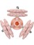 USB ile Şarj Edilebilir Taşınabilir El Masaj Aleti - Pembe (Yurt Dışından) 2
