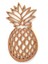 Ananas Süs Boyanabilir Ham Mdf 1