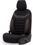 Individual Design Airbag Dikişli Ekstra Destekli Özel Tasarım Oto Koltuk Kılıfı Siyah - Kırmızı 1