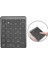 Kablosuz Numara Ped Tuş Takımı Sayısal Tuş Takımı 28 Tuşları Için Laptop Siyah (Yurt Dışından) 4