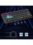 60% Mekanik Oyun Klavyesi 61 Tuşlar Rgb Pc Mac Için LED Anti-Ghosting (Yurt Dışından) 4