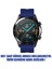 Samsung Gear S3 Frontier Kordon, Silicone Rapidbands Lacivert 2