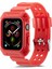 X-Smooth Apple Watch Uyumlu Seri 40/38 mm Kol Entegre Kayış - Kırmızı 1