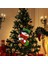 1 Adet Klasik Peluş Noel Çorap Aile Asılı Tatil Ev Dekor Kardan Adam 3