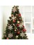 Ahşap Kar Tanesi Kolye Dıy Vintage Noel Ağacı Dekor Için Parti Ev Retro Renk 4