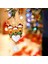 Yaratıcı Noel Ağacı Elk Geyik Kolye Kapı Dekorasyonu ile Asılı Süsler 3 Noel Elk 4