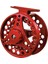 Alüminyum Alaşımlı Fly Fishing Reel 5/6, 7/8, 9/10 Ağırlık 2 + 1 Rulmanlar 85MM Kırmızı 2