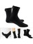Erkekler Kadınlar Neopren Dalış Scuba Wetsuit Çizmeler 3mm Sörf Şnorkel Çorap Çorap Siyah Xs 4
