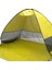 Otomatik Pop Up Plaj Çadır Güneş Barınak Anti Uv Kamp Kanopi Sunshade Sarı 4