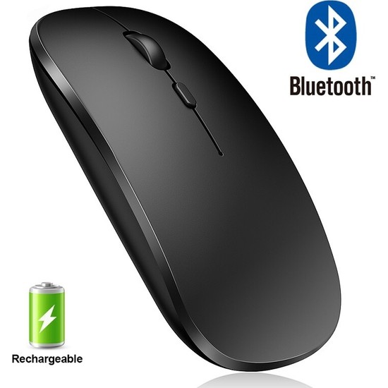 Triline Bluetooth Şarjlı 2.4ghz Kablosuz Mouse Sessiz Tıklama
