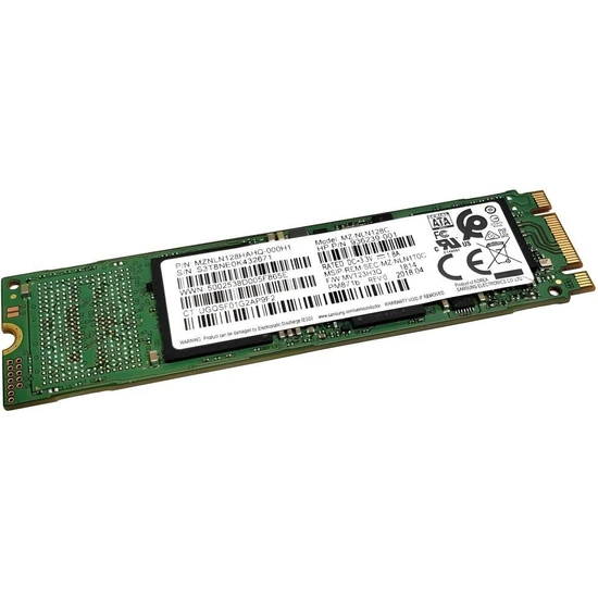 Samsung PM871B 550mb/s 330mb/s 128GB SATA m2 SSD MZ-NLN128C