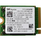 Skhynix-HFM256GD3GX013N-BA 256 GB 2000 MB/s ve Üstü 1000 MB/s ve Üstü M.2 PCIe (NVMe) SSD