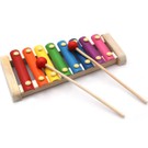 Hamaha Wooden Toys Doğal Ahşap Eğitici Oyuncak 8 Nota 8 Ton 8 Tuşlu Ksilofon HMH-024