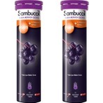 Sambucol Plus Kara Mürver Ekstresi 15 Efervesan Tablet x2