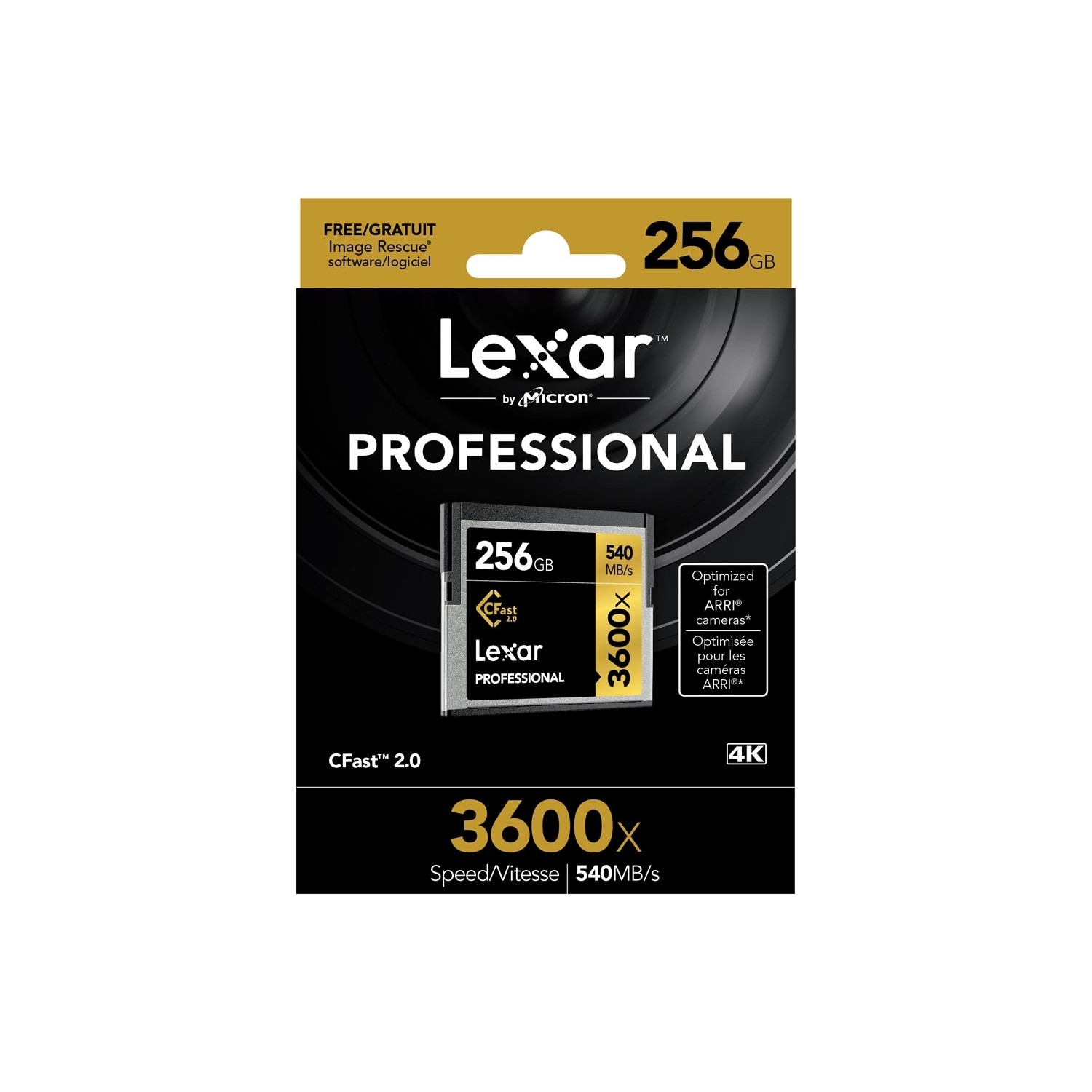 Lexar 256GB Professional 3600X 540 Mb/s Cfast 2.0 Hafıza Fiyatı