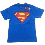 Superman Lisanlı Orijinal Klaik Logo Tshirt