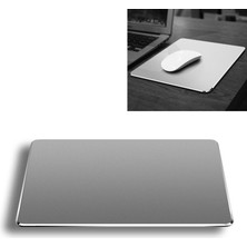 Zsykd Alüminyum Alaşım Çift Taraflı Kaymaz Mat Masa Mouse Pad, Boyut: M (Gri) (Yurt Dışından)