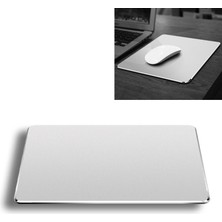 Zsykd Alüminyum Alaşım Çift Taraflı Kaymaz Mat Masa Mouse Pad, Boyut: M (Gümüş) (Yurt Dışından)