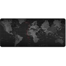 Yindiao Büyük Kauçuk Mouse Pad, Boyut: 800X300MM (Dünya Haritası) (Yurt Dışından)