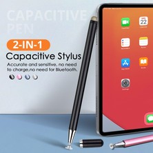 Zsykd JD02  2 In 1 Stylus Kalem - Gri  (Yurt Dışından)