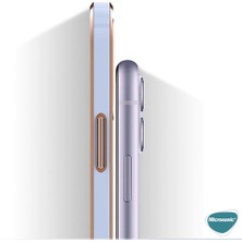 Microsonic Samsung Galaxy A32 4g Kılıf Laser Plated Soft Beyaz