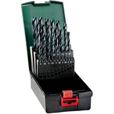 Metabo Matkap Ucu Seti 19 Parça (Ahşap-Metal) Metabo