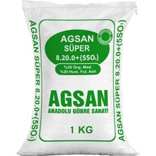 AGSAN Süper 8.20 Taban Gübre  - 1 Kg