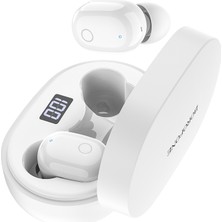 Borofone BW06 Tüyü Gerçek Kablosuz Bluetooth Kulaklık Beyaz (Yurt Dışından)