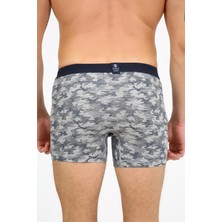 Five Pocket FPB8001 Desenli Boxer Harita
