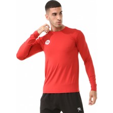 Raru Erkek Uzun Kollu T-Shirt Vıvus Kırmızı