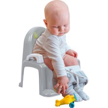 Strong Gri Renkli Sandalye Lazımlık