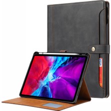 Lrtools Cüzdan Tasarımlı Deri Kapaklı Ipad Pro 12.9 Inç Için Tablet Kılıfı   (Yurt Dışından)