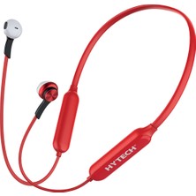 Hytech HY-XBK589 Kırmızı Tf Kartlı Mıknatıslı Bluetooth Spor Kulak Içi Kulaklık Kırmızı