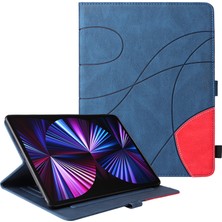 Lrtools Çift Renkli Manyetik Tokalı Deri Kapaklı Ipad Pro  12.9 Inç Için Tablet Kılıfı   (Yurt Dışından)