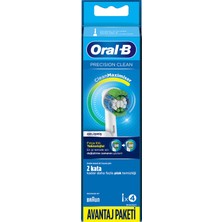 Oral-B Oral-B  Şarjlı Diş Fırçası Yedek Başlığı Precision Clean 4'lü