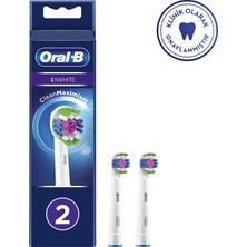 Oral-B 3D White 2'li Diş Fırçası Yedek Başlığı EB18