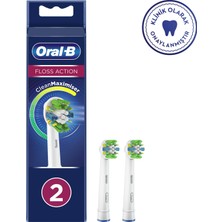 Oral-B Şarjlı Diş Fırçası Yedek Başlığı Floss Action 2'li