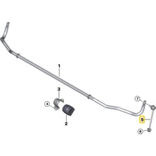 Heropar Bmw 1 ve 3 Serisi Uyumlu Formpart Arka Viraj Askı Rotu 33556764428