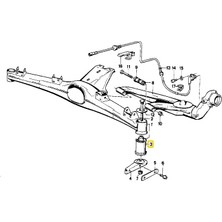 Heropar Bmw E30 Uyumlu Febi Arka Travers Takozu 33311129144