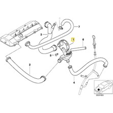 Heropar Bmw M52 ve M54 Uyumlu Motor Seklon Valf 11617501566