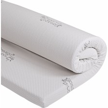 Mandeep Kuş Tüyü Ortopedik Uyku Pedi - Yatak Pedi - Yatak Şiltesi Yastık Kılıfı Hediyeli