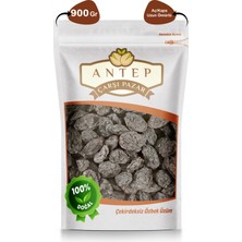 Antep Çarşı Pazar Siyah Üzüm Çekirdeksiz Özbek Kan Üzümü | 900 Gr.