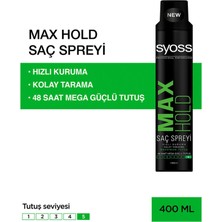 Syoss Max Hold Saç Spreyi 400 ml Kategori: Saç Spreyi