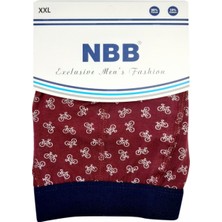 Nbb Erkek Boxer Bisiklet Desenli