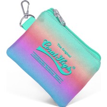 Coral High Su Yeşili Pembe Degradeli Bozuk Para Çantası 21772