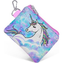Coral High Derin Mavi Unicornlu Bozuk Para Çantası 21775
