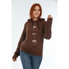 Superlife Süperlife Kapşonlu Air Baskılı Sweat SPR22SWK162