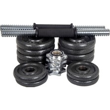 Hepitop Döküm Plaka Dambıl Seti Çantalı Dumbell Set 15KG